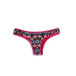 Sofia By Vix Empu Rouched Cheeky Bikini Bottoms Size Medium New with Tag